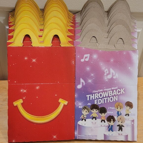 11 BTS Tiny Tan McDonald's Happy Meal Boxes, 2025 Collectable. - Picture 5 of 5